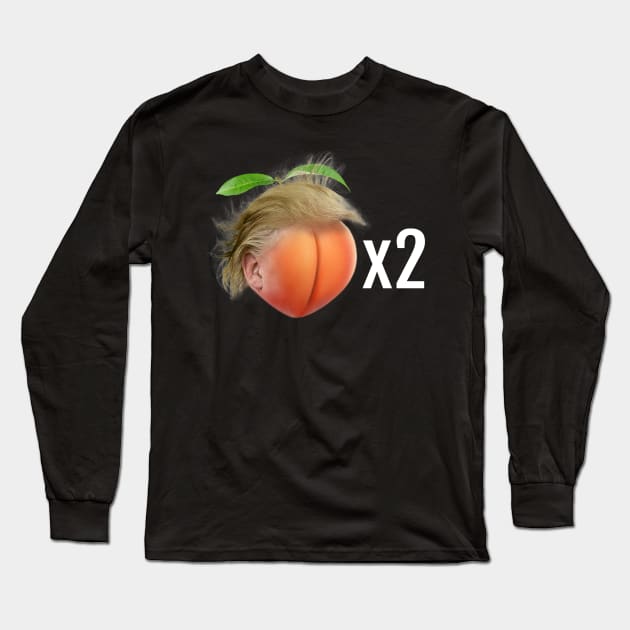 Impeached x 2, twice! Long Sleeve T-Shirt by Pounez